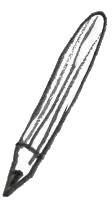 A pencil